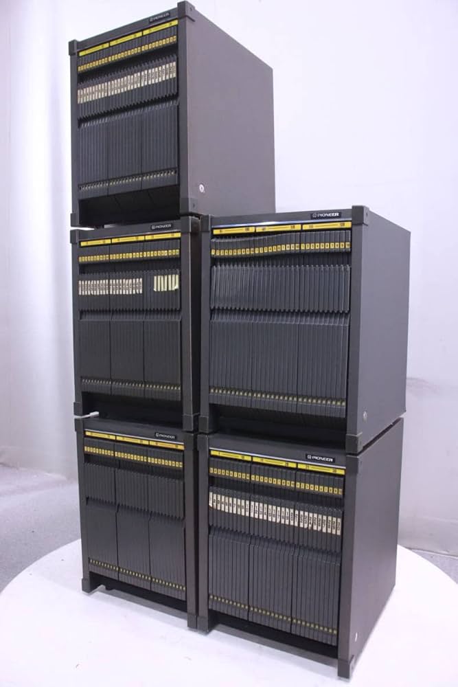 1989年パイオニアCB-V2480カラオケレーザーディスク収納ホルダー Vintage 1989 Pioneer CB-V2480 Karaoke Laser Disc Storage